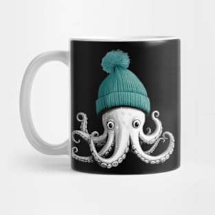 Cephalopod Octopus Lover Chilling In A Cap Mug